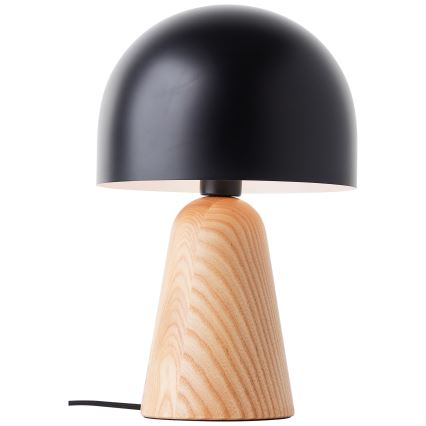 Brilliant - Stona lampa NALAM 1xE14/40W/230V crna/jasen