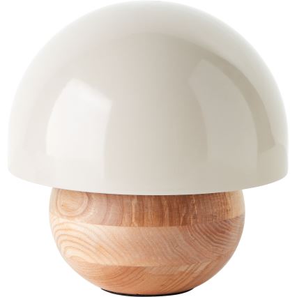 Brilliant - Stona lampa NALAM 1xE14/40W/230V siva/jasen