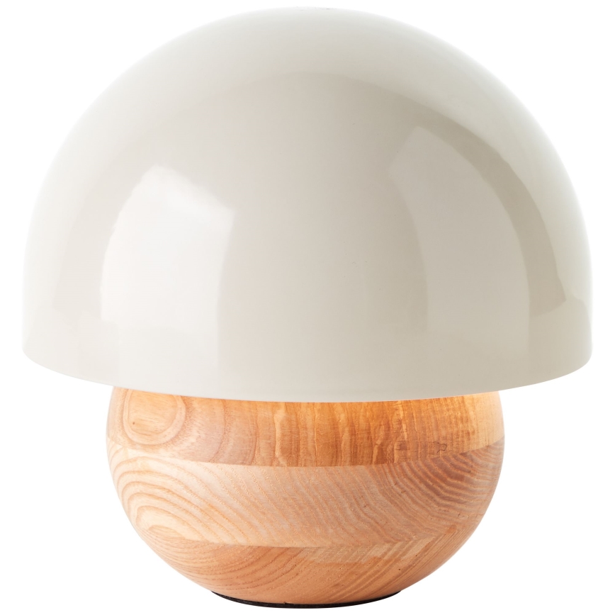 Brilliant - Stona lampa NALAM 1xE14/40W/230V siva/jasen