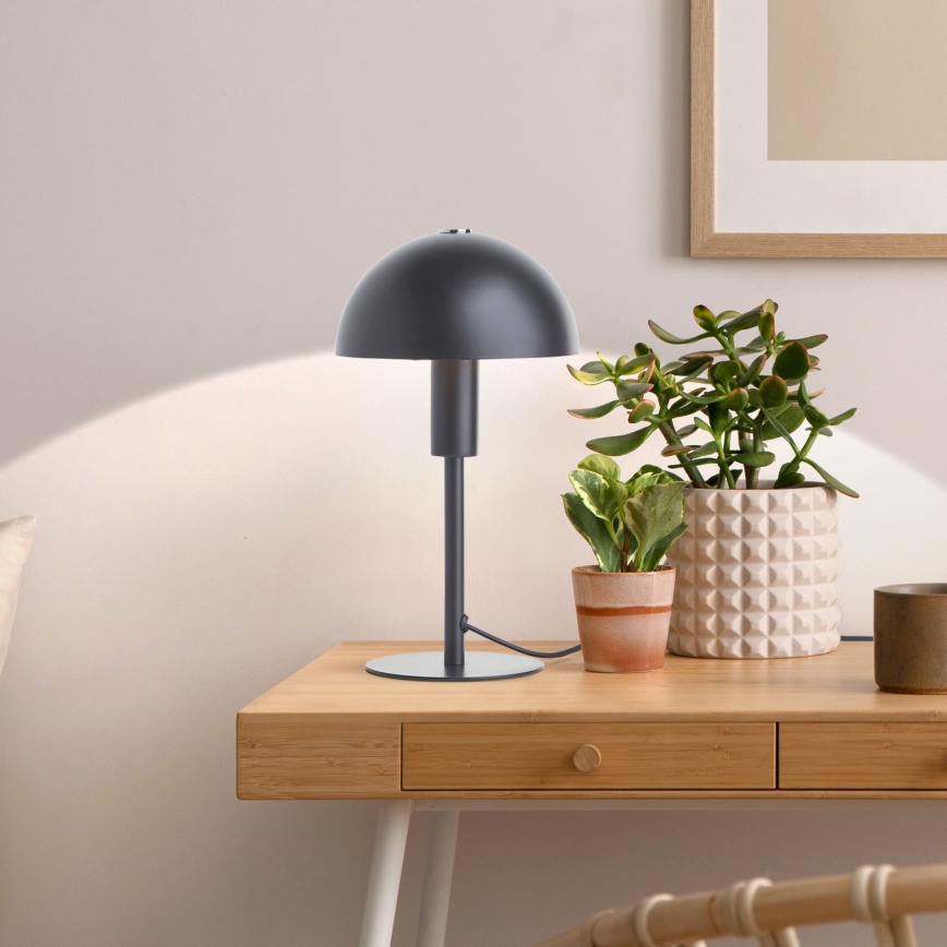 Brilliant - Stona lampa PETITE 1xE14/28W/230V crna