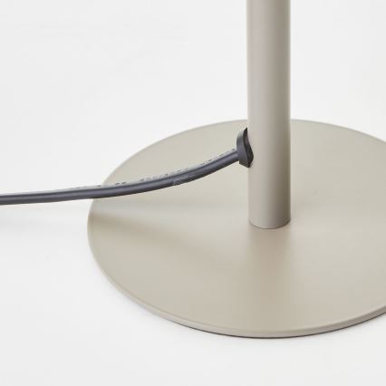 Brilliant - Stona lampa PETITE 1xE14/28W/230V siva