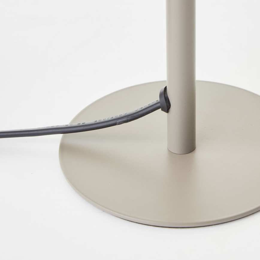 Brilliant - Stona lampa PETITE 1xE14/28W/230V siva