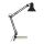 Brilliant - Stona lampa sa stezaljkom HOBBY 1xE27/40W/230V crna
