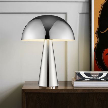 Brilliant - Stona lampa SIGRUN 1xE14/28W/230V sjajni hrom