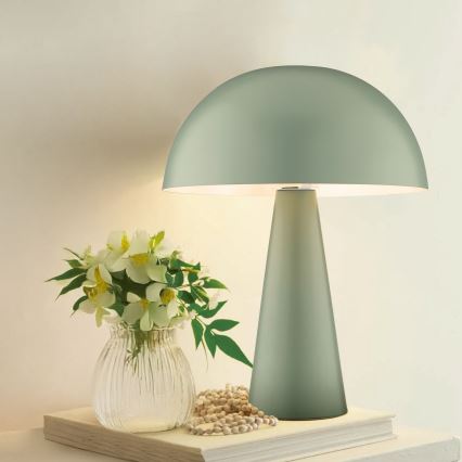Brilliant - Stona lampa SIGRUN 1xE14/28W/230V zelena