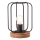 Brilliant - Stona lampa TOSH 1xE27/40W/230V topola