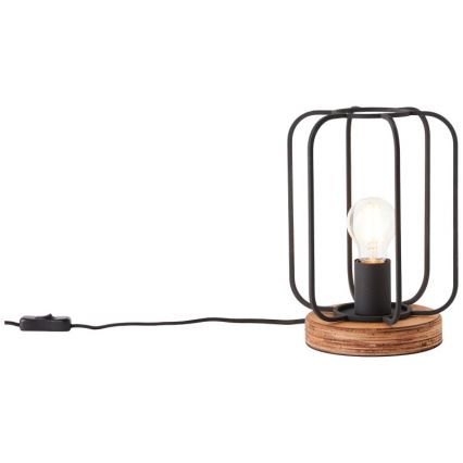 Brilliant - Stona lampa TOSH 1xE27/40W/230V topola