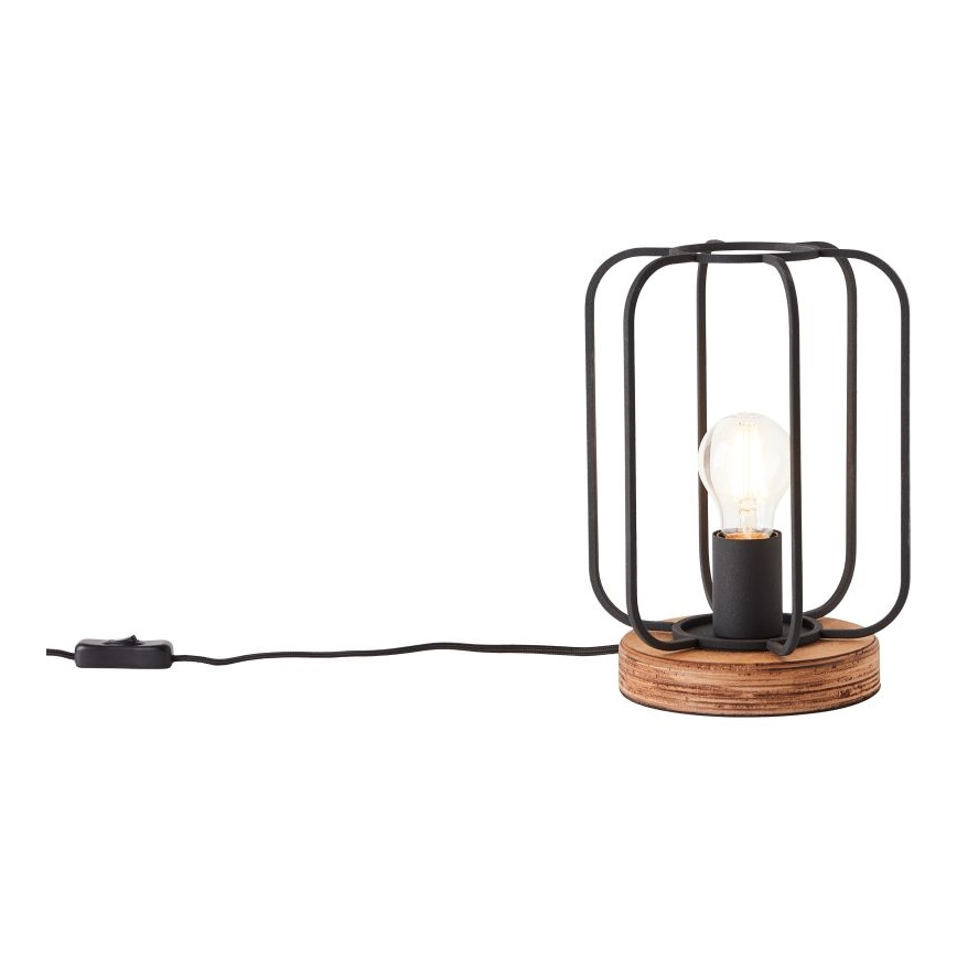 Brilliant - Stona lampa TOSH 1xE27/40W/230V topola