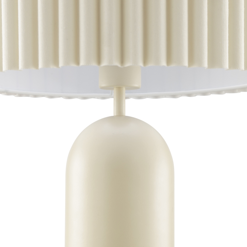 Brilliant - Stona lampa VELIN 1xE27/20W/230V krem