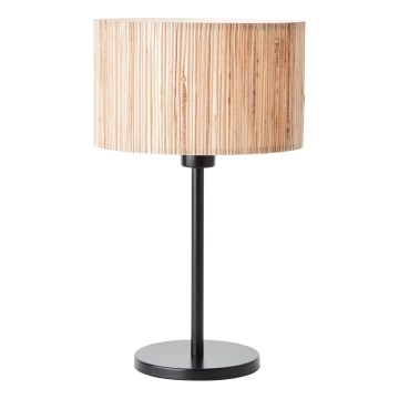 Brilliant - Stona lampa WIMEA 1xE27/52W/230V crna/bež