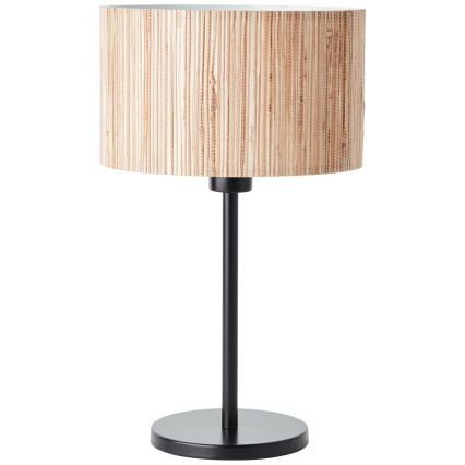 Brilliant - Stona lampa WIMEA 1xE27/52W/230V crna/bež