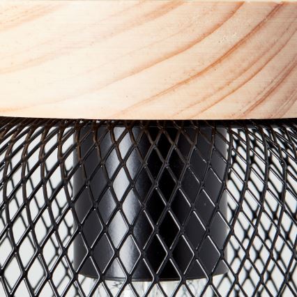 Brilliant - Zidna lampa GIADA 1xE27/40W/230V crna