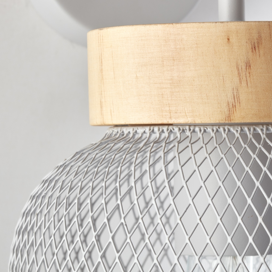 Brilliant - Zidna lampa GIADA 1xE27/40W/230V siva