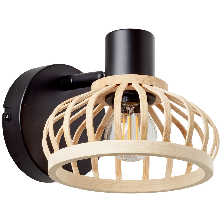 Brilliant - Zidna lampa NORAH 1xE14/28W/230V bambus