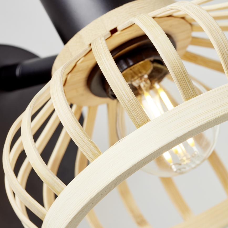 Brilliant - Zidna lampa NORAH 1xE14/28W/230V bambus