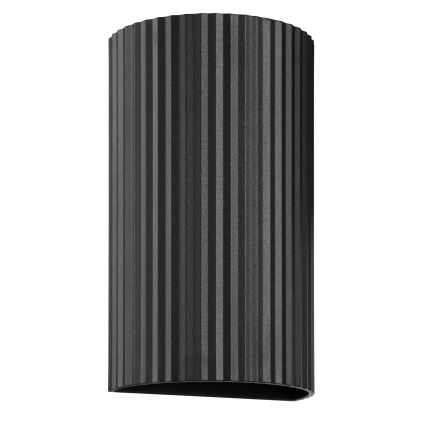 Brilliant - Zidna svetiljka UNDULA 2xGU10/10W/230V crna