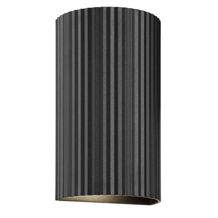 Brilliant - Zidna svetiljka UNDULA 2xGU10/10W/230V crna