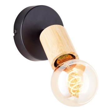 Brilliant - Zidni reflektor TIFFANY 1xE27/28W/230V bambus
