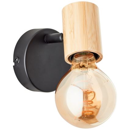 Brilliant - Zidno spot svetlo KERRY 1xE27/40W/230V bambus