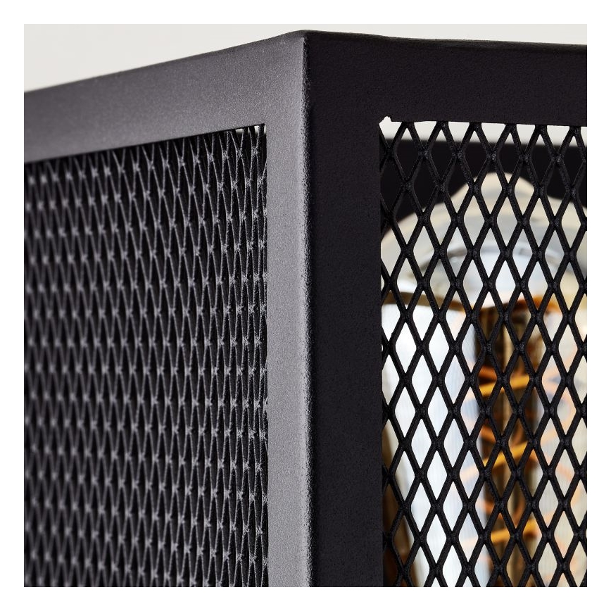 Brilliant - Zidno svetlo MAZE 2xE27/40W/230V crna