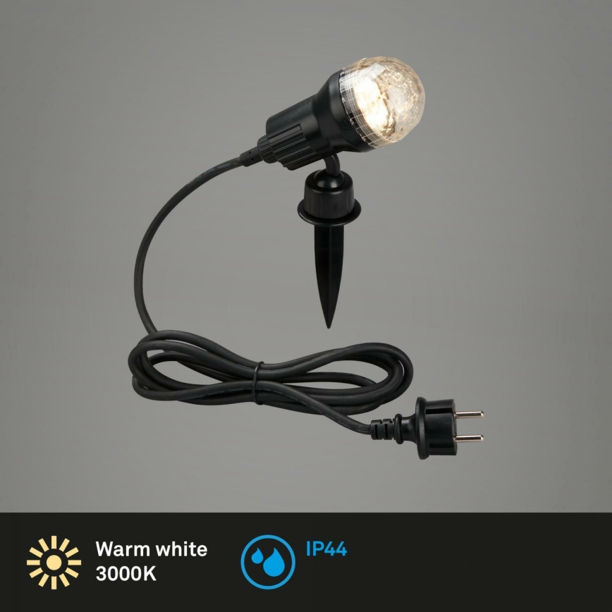 Brilo 3078-015 - LED spoljna svetiljka TERRA 1xGU10/3W/230V IP44