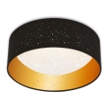 Brilo 3482-015 - LED plafonsko svetlo MAILA STARRY LED/12W/230V crna/zlatna