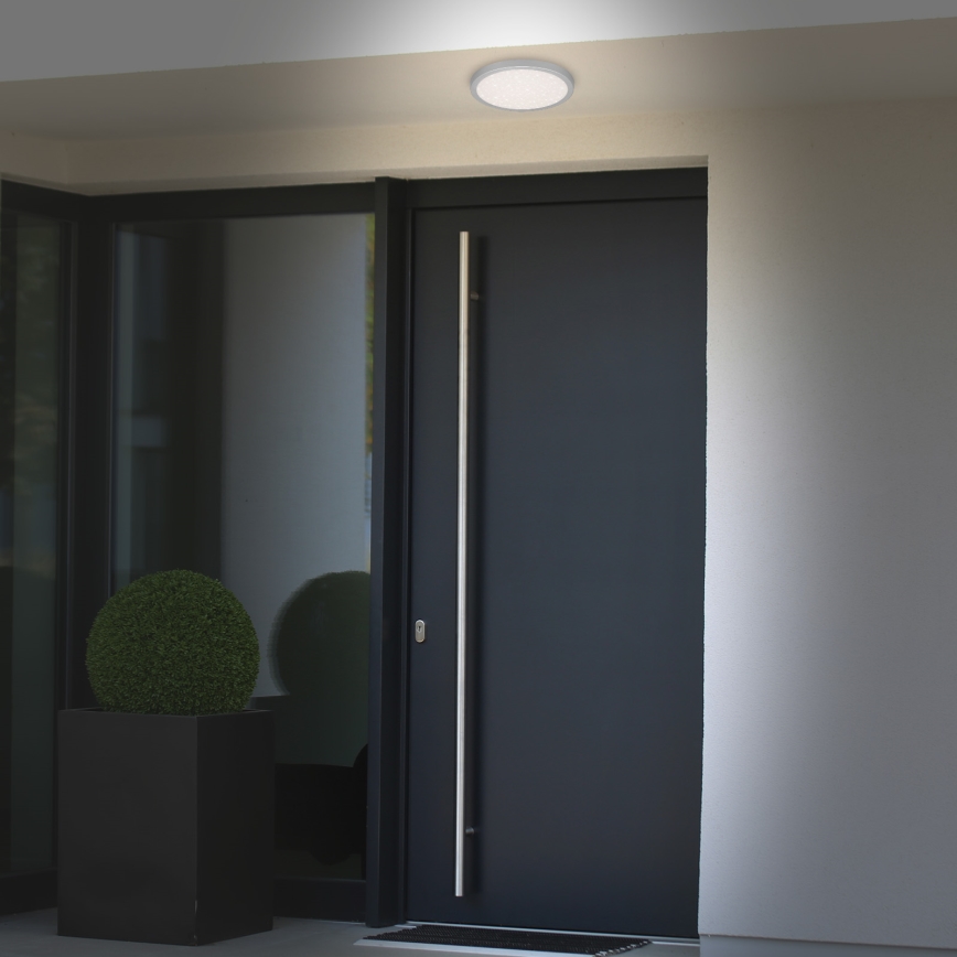 Brilo 3649-014 - LED stropno svetlo za kupatilo RUNA LED/18,5W/230V IP44 srebrno