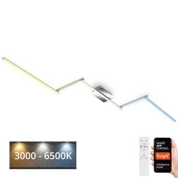 Brilo 3737-018 - LED prigušiva stropna svetiljka SMART LED/24W/230V 3000-6500K Wi-Fi Tuya + daljinski upravljač
