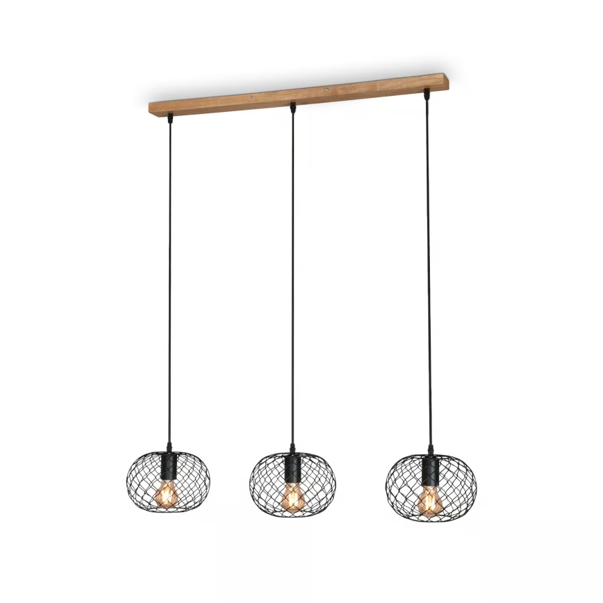 Brilo 4037-035 - Luster na sajli WINKI 3xE27/40W/230V