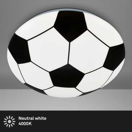 Brilo - Dečije LED plafonsko svetlo FOTBALL LED/12W/230V