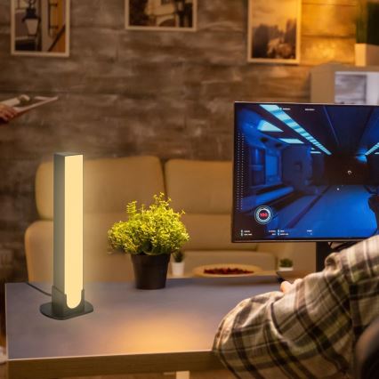 Brilo - SET 2x RGBIC prigušiva LED stona lampa LED/12W/230V 3000-6500K Wi-Fi Tuya