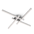 Brilo - LED plafonski luster REY 4xLED/5W/230V sjajni hrom