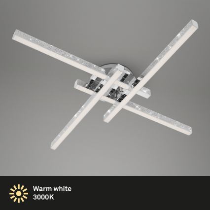 Brilo - LED plafonski luster REY 4xLED/5W/230V sjajni hrom