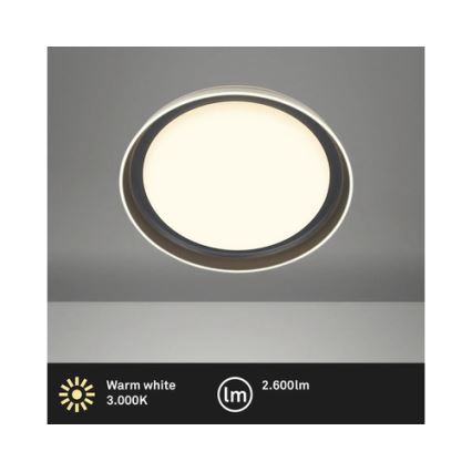 Brilo - LED plafonsko svetlo IJUS LED/24W/230V 3000K prečnika 43 cm