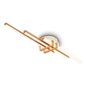 Brilo - LED plafonsko svetlo TINKA LED/21W/230V 3000K bakarna