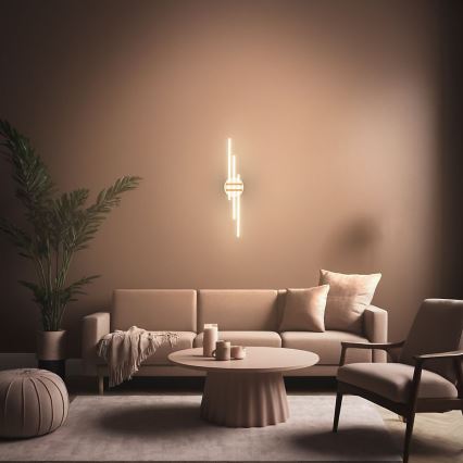 Brilo - LED plafonsko svetlo TINKA LED/21W/230V 3000K bakarna