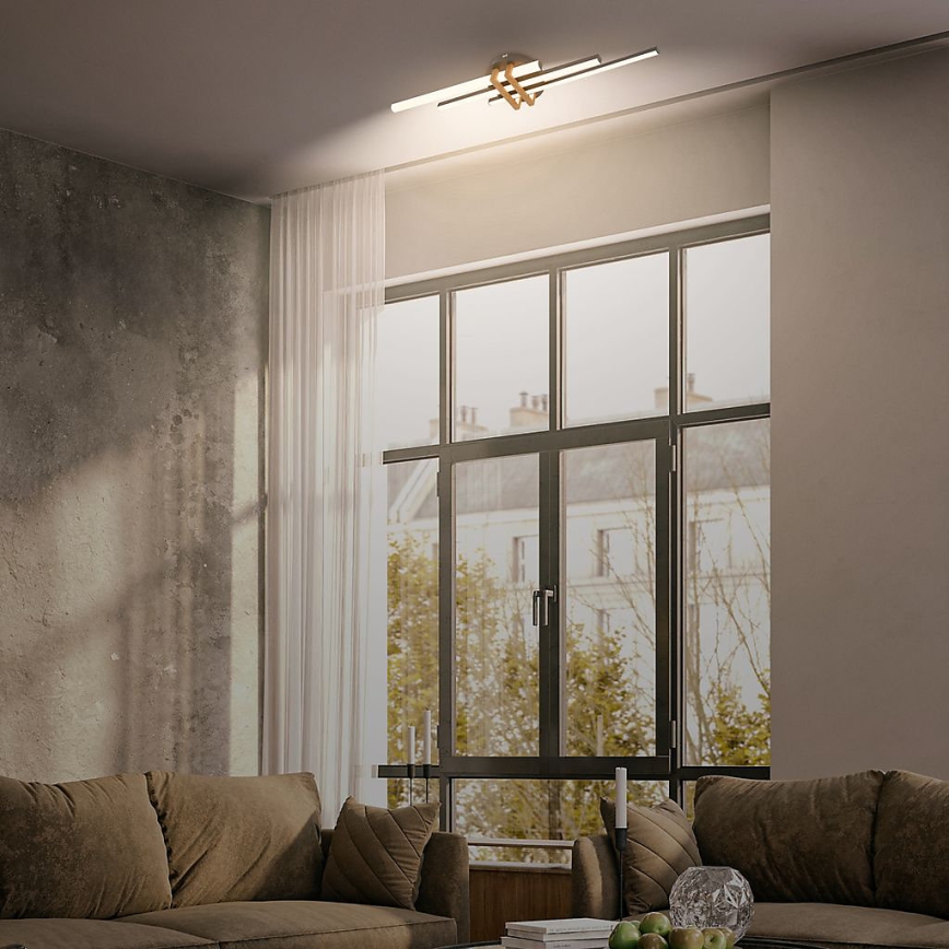 Brilo - LED plafonsko svetlo TINKA LED/21W/230V 3000K crno