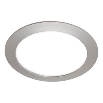 Brilo - LED prigušiva kupatilska ugradna plafonska svetiljka FLAT LED/12W/230V IP44