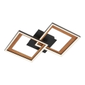 Brilo - LED prigušiva nadometni luster FRAME 2xLED/11W/230V