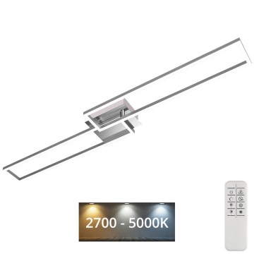 Brilo - LED prigušiva plafonska lampa FRAME 2xLED/20W/230V 2700-5000K + daljinski upravljač
