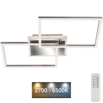 Brilo - LED prigušiva plafonska lampa FRAME 2xLED/20W/230V 2700-6500K + daljinski upravljač