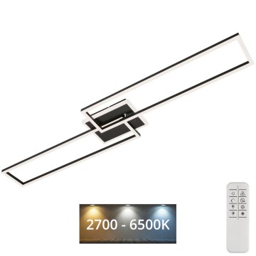 Brilo - LED prigušiva plafonska lampa FRAME 2xLED/20W/230V 2700-6500K + daljinski upravljač