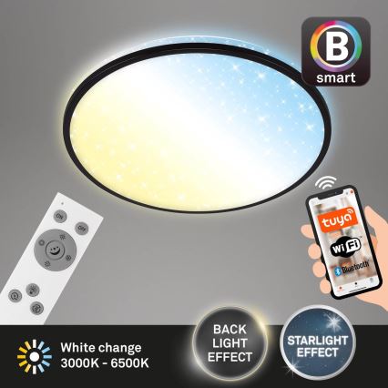 Brilo - LED Prigušiva plafonska svetiljka STARRY SKY LED/42W/230V 3000-6500K Wi-Fi Tuya + daljinski upravljač