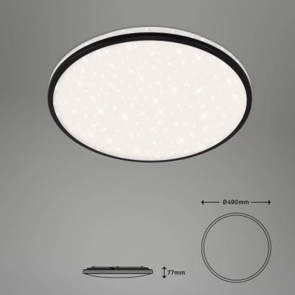 Brilo - LED Prigušiva plafonska svetiljka STARRY SKY LED/42W/230V 3000-6500K Wi-Fi Tuya + daljinski upravljač
