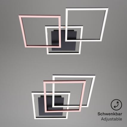 Brilo - LED prigušiva plafonska svetiljka FRAME LED/30W/230V