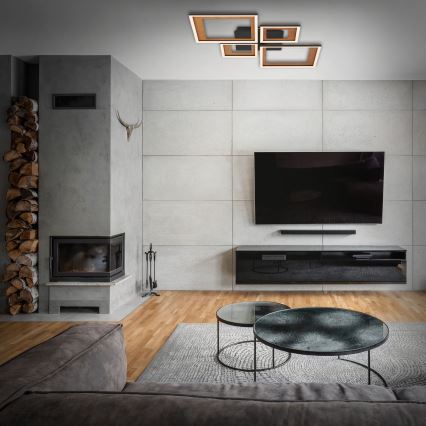 Brilo - LED prigušiva plafonska svetiljka FRAME LED/38W/230V