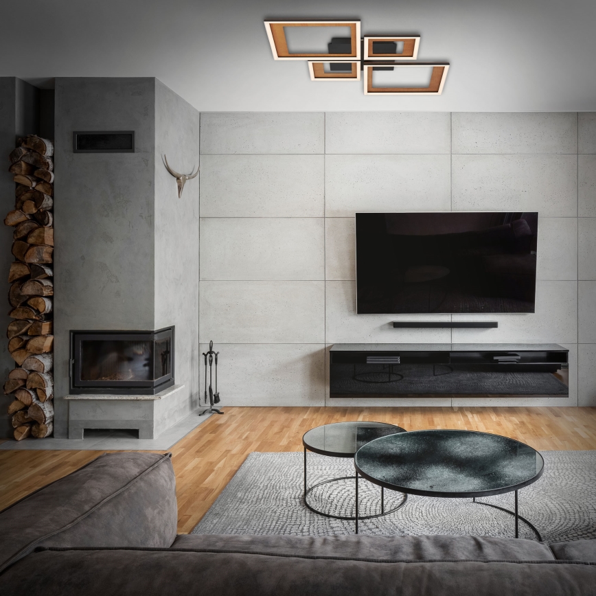Brilo - LED prigušiva plafonska svetiljka FRAME LED/38W/230V