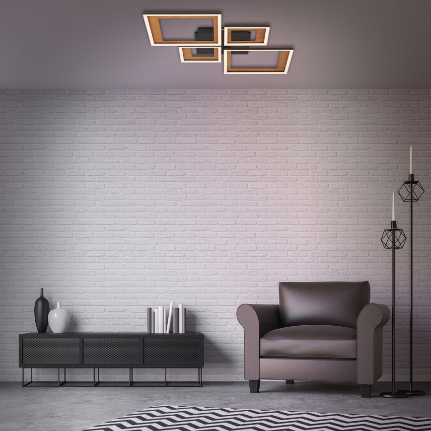 Brilo - LED prigušiva plafonska svetiljka FRAME LED/38W/230V
