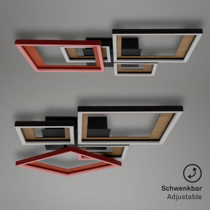 Brilo - LED prigušiva plafonska svetiljka FRAME LED/38W/230V