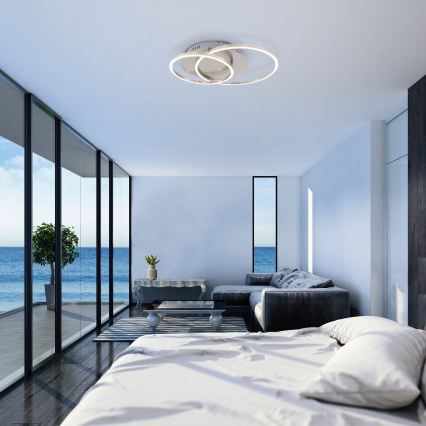 Brilo - LED prigušiva plafonska svetiljka FRAMES LED/14W/230V + LED/22W 3000K
